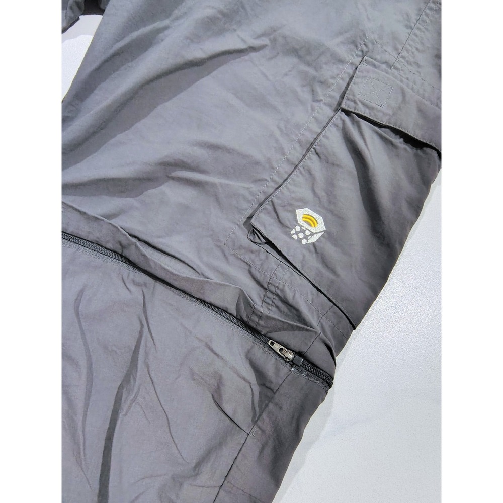 Mountain Hardwear Pants Convertible Mens Large Belted Hiking Zip Off Cargo - Picture 4 of 11